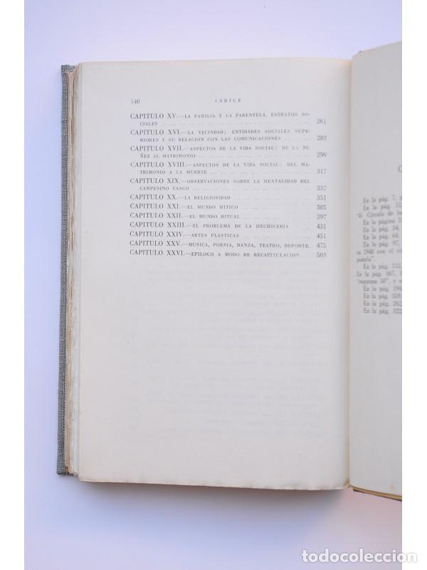 Libros: Los vascos - CARO BAROJA, Julio - Foto 8