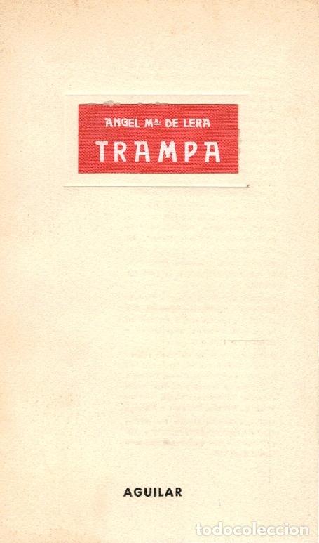 Libros: Trampa - &Aacute;ngel M&ordf; de Lera - Foto 1