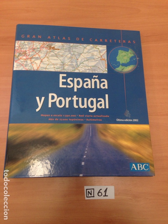 Libros: Espa&ntilde;a y Portugal mapas - Foto 1