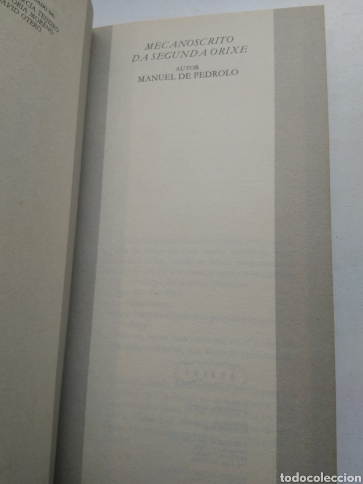 Libros: MECANOSCRITO/MANUEL DE PEDROLO - Foto 3