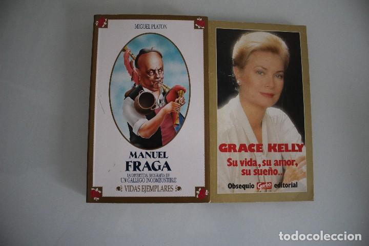 Libros: 2 LIBROS  MANUEL FRAGA - GRACE KELLY - Foto 1