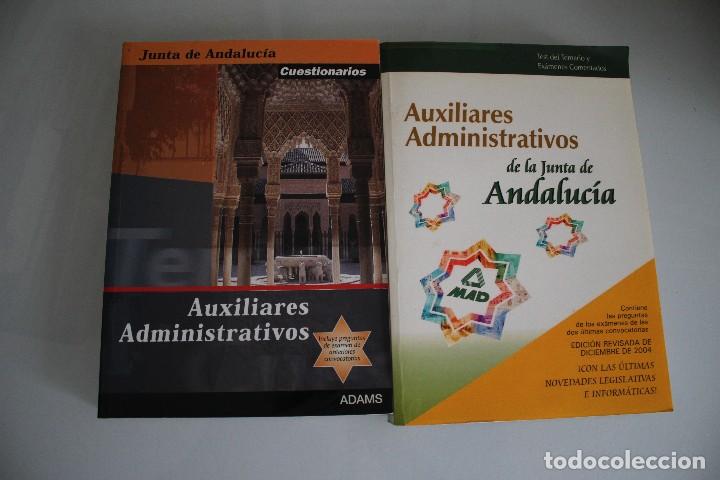 Libros: JUNTA DE ANDALUC&Iacute;A AUXILIARES ADMINISTRATIVOS - Foto 1