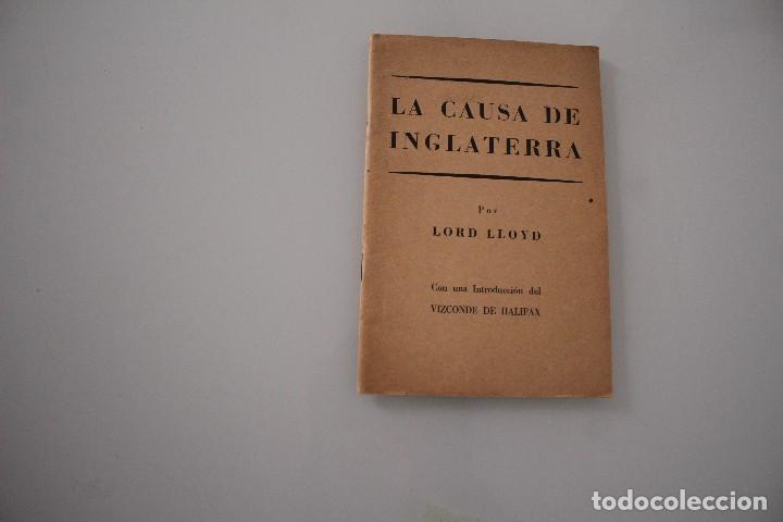 Libros: LA CAUSA DE INGLATERRA LORD LLOYD - Foto 1
