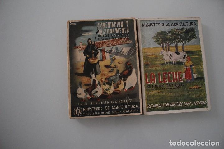 Libros: 2 LIBROS ALIMENTACION DE ANIMALES DOMESTICOS  - LA LECHE - Foto 1