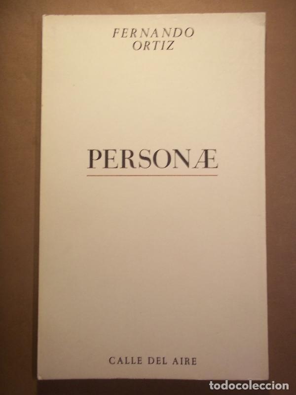 Libros: Personae. - Ortiz, Fernando. - Foto 1