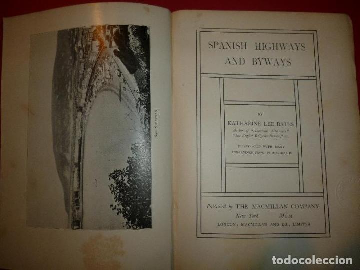 Libros: Spanish Highways and Byways. - BATES (Katherine Lee). - Foto 2