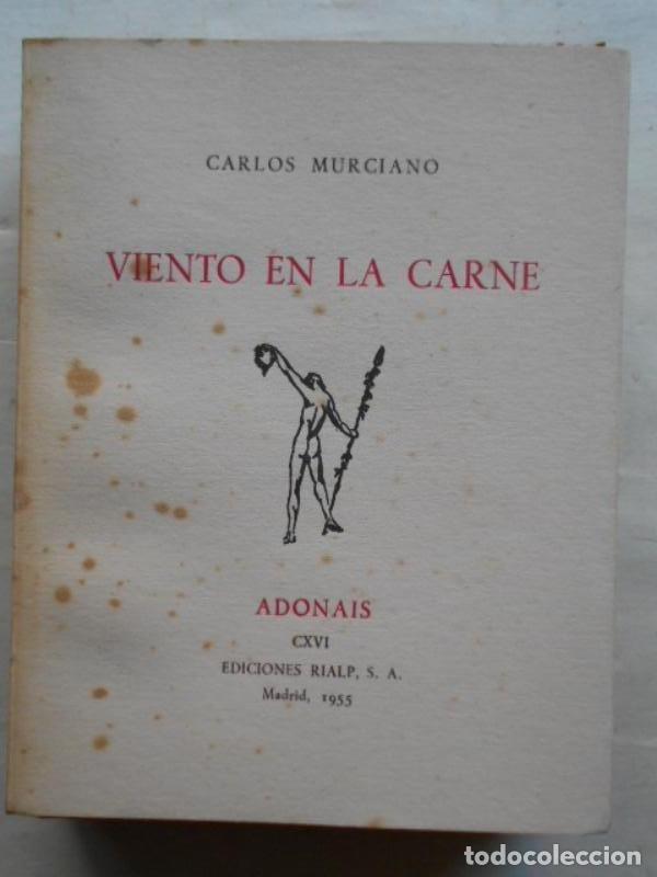Libros: Viento en la Carne. - Murciano, Carlos. - Foto 1