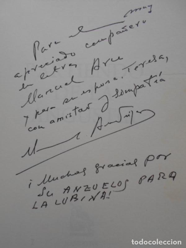 Libros: Partiendo de la Angustia (Dedicatoria aut&oacute;grafa). - And&uacute;jar, Manuel. - Foto 2