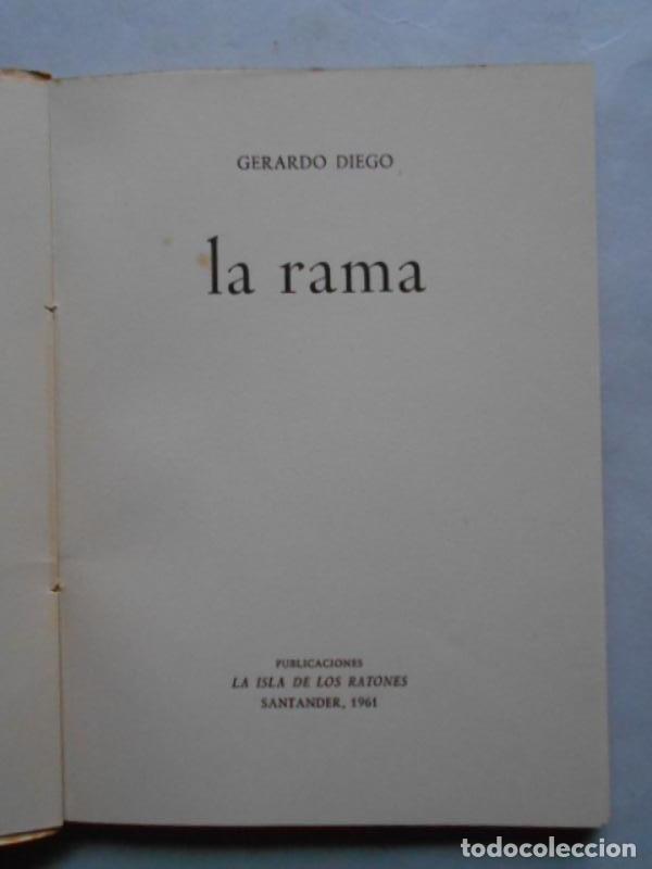 Libros: La Rama. - DIEGO, Gerardo. - Foto 2