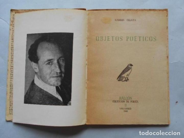 Libros: Objetos Po&eacute;ticos. - Celaya, Gabriel. - Foto 2