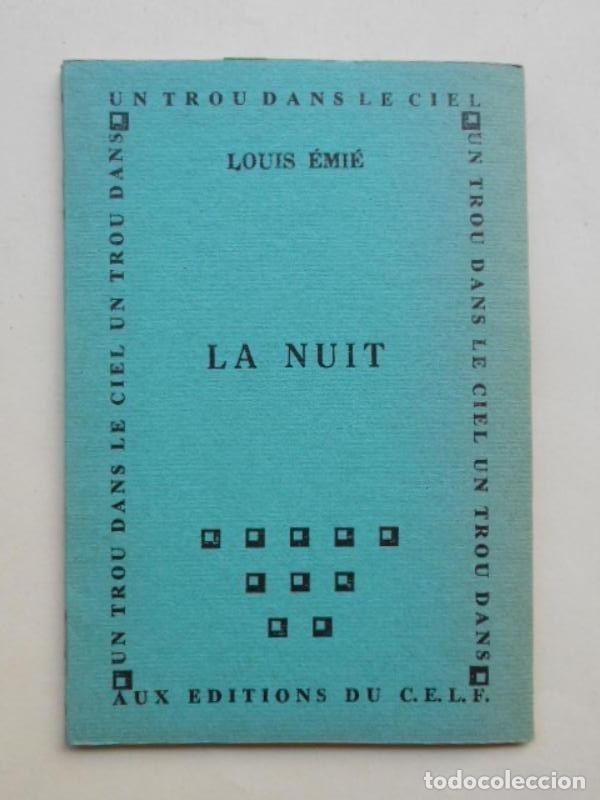 Libros: La Nuit. - &Eacute;mi&eacute;, Louis. - Foto 1