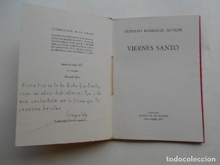 Libros: VIERNES SANTO. - RODRIGUEZ ALCALDE, Leopoldo. - Foto 1