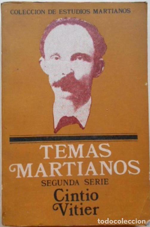 Libros: Temas Martianos. Segunda Serie. - Vitier, Cintio. - Foto 1