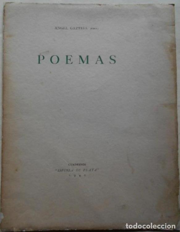Libros: Poemas. - Gaztelu, Angel. - Foto 1