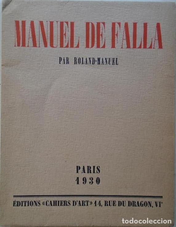 Libros: Manuel de Falla. - Roland-Manuel. - Foto 1
