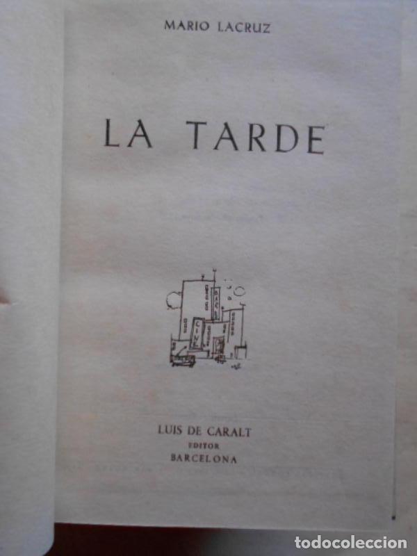 Libros: La Tarde. - Lacruz, Mario. - Foto 2