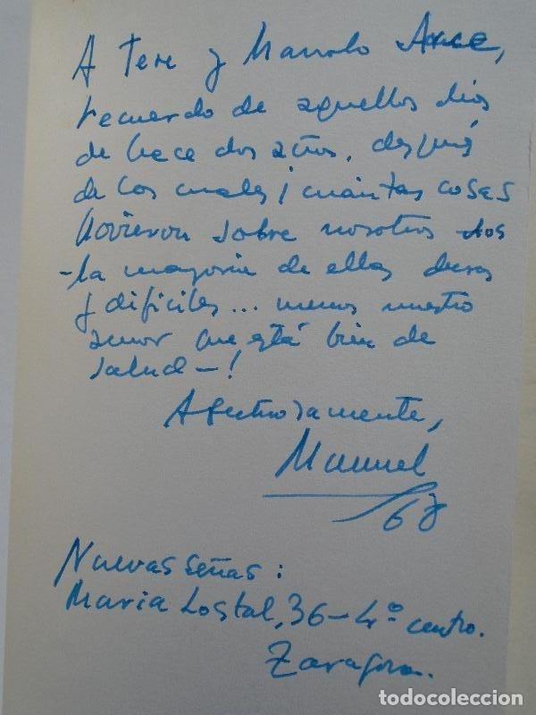 Libros: Viento y Marea. (Dedicatoria aut&oacute;grafa.) - Pinillos, Manuel. - Foto 2