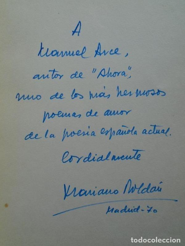 Libros: Ley del Canto. (Dedicatoria aut&oacute;grafa.) - Rold&aacute;n, Mariano. - Foto 2