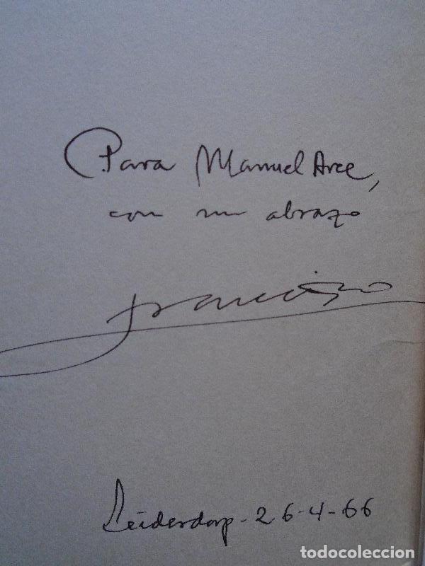 Libros: Huizinga o el Equilibrio Imposible. (Dedicatoria aut&oacute;grafa.) - Carrasquer, Francisco. - Foto 2