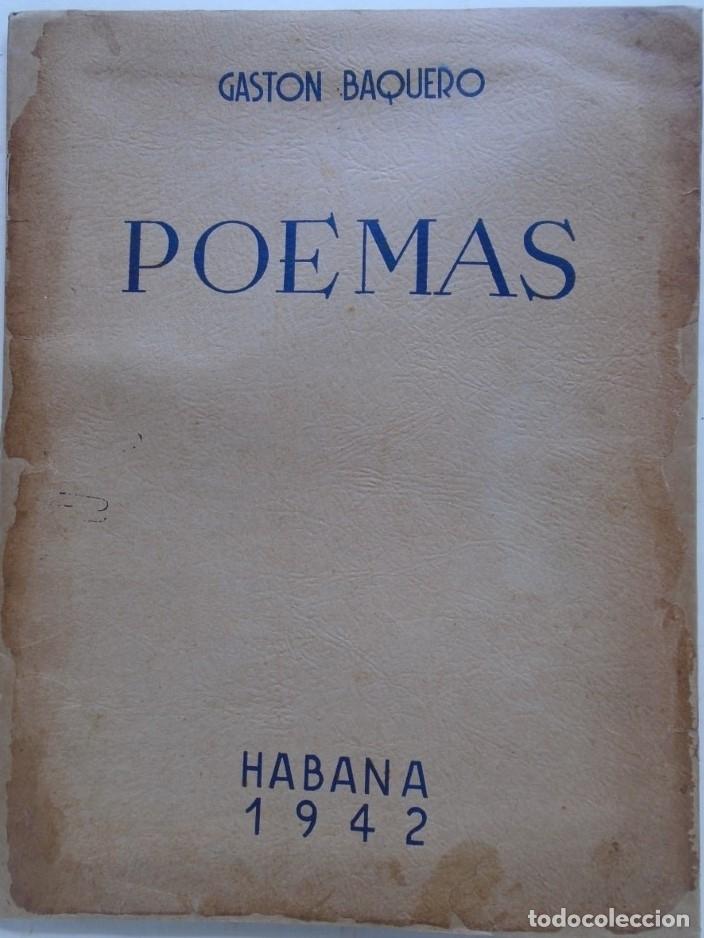 Libros: Poemas. - Baquero, Gast&oacute;n. - Foto 1