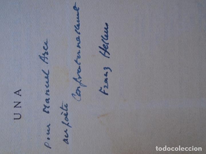 Libros: Una (Presentation copy) - Hellens, Franz. - Foto 1