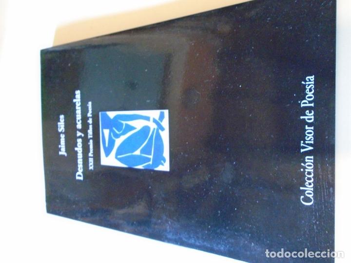 Libros: Desnudos y Acuarelas. (Dedicatoria aut&oacute;grafa.) - SILES, Jaime. - Foto 2