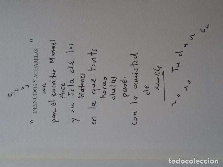 Libros: Desnudos y Acuarelas. (Dedicatoria aut&oacute;grafa.) - SILES, Jaime. - Foto 1