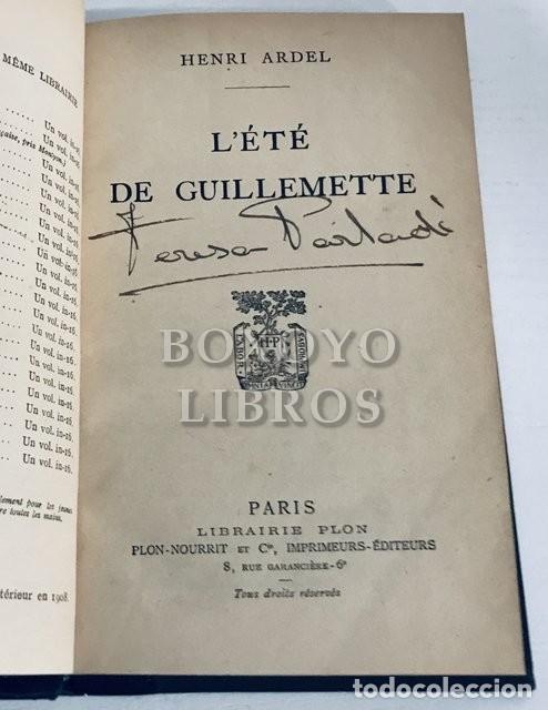 Libros: ARDEL, Henri. L&Eacute;t&eacute; de Guillemette - Foto 2