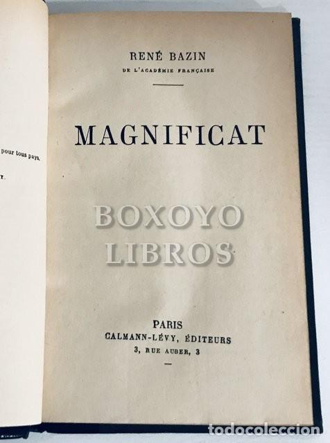 Libros: BAZIN, Ren&eacute;. Magnificat - Foto 2