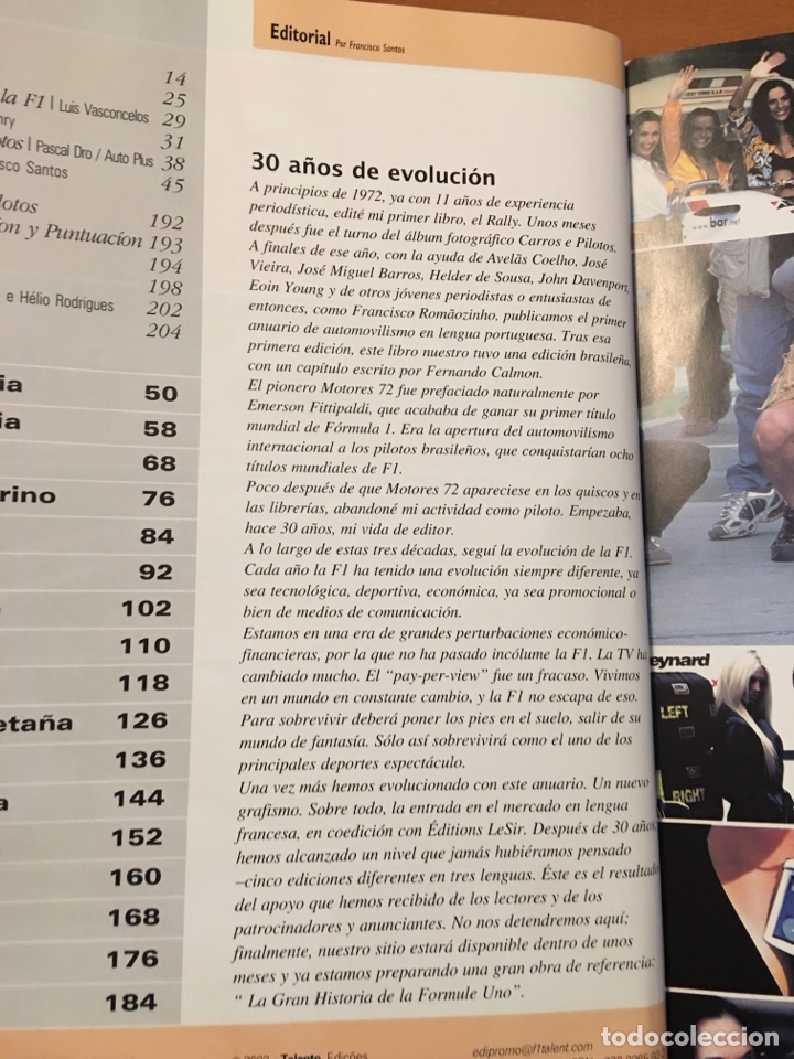 Libros: LIBRO F1 2002 2003 EVOLUCI&Oacute;N Y TECNOLOGIA EN EL MOTOR , F&Oacute;RMULA 1 ELF - Foto 6