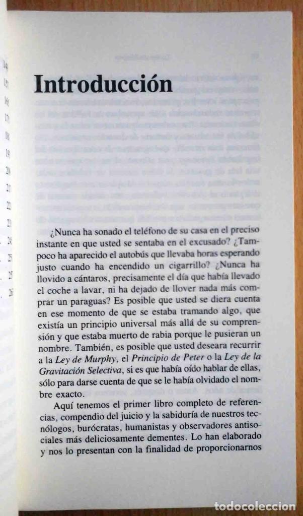 Libros: La ley de Murphy (Arthur Bloch) - Foto 3