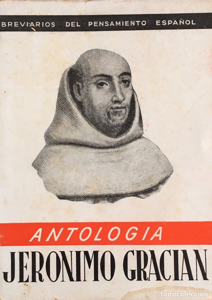 Libros: Jer&oacute;nimo Gracian. Antolog&iacute;a. Ediciones F.E. - Foto 1