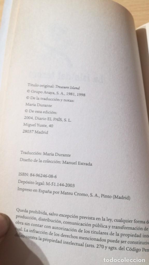 Libros: LA ISLA DEL TESORO - ROBERT LOUIS STEVENSON	EL PAIS	H302 - Foto 4