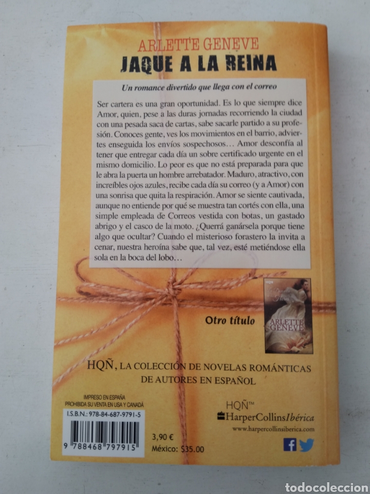 Libros: JAQUE A LA REINA/ARLETTE GENEVE - Foto 2