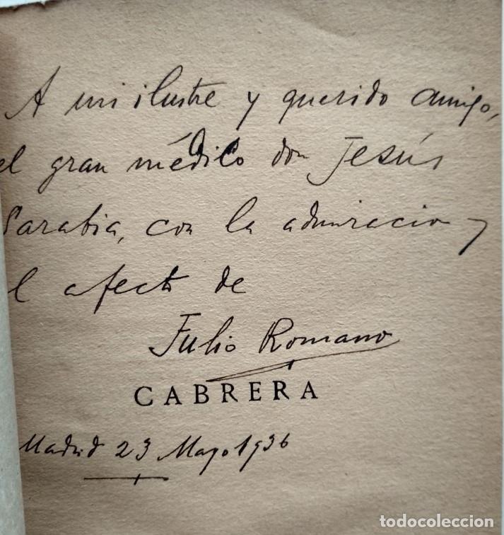Libros: Cabrera, el Tigre del Maestrazgo. (Ejemplar dedicado). - Romano, Julio. - Foto 2