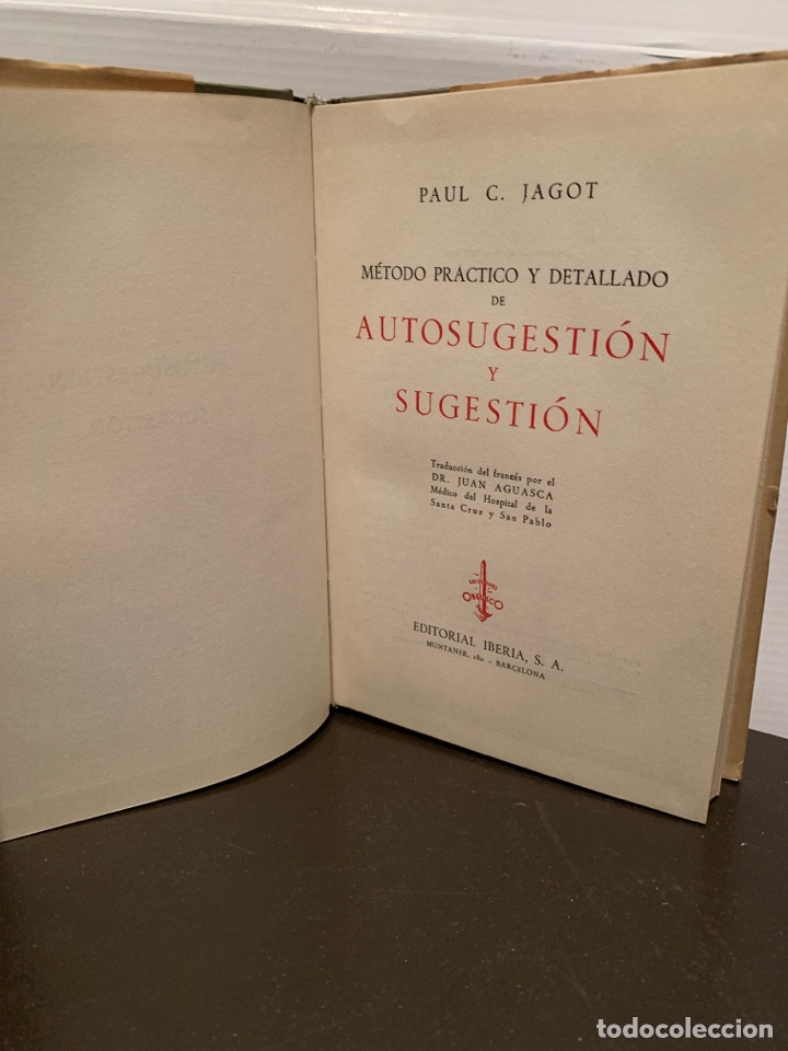Libros: Autosugesti&oacute;n y sugesti&oacute;n (1967) - Foto 2