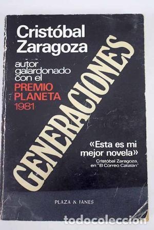 Libros: GENERACIONES - Zaragoza,Crist&oacute;bal - Foto 1