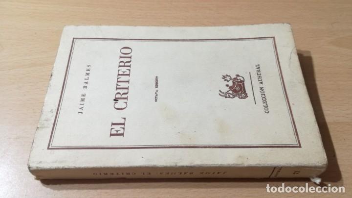 B&uuml;cher: EL CRITERIO - JAIME BALMES	AUSTRAL	TXT58