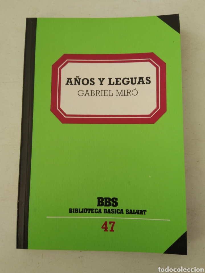 Libros: A&Ntilde;OS Y LEGUAS/GABRIEL MIR&Oacute; - Foto 1