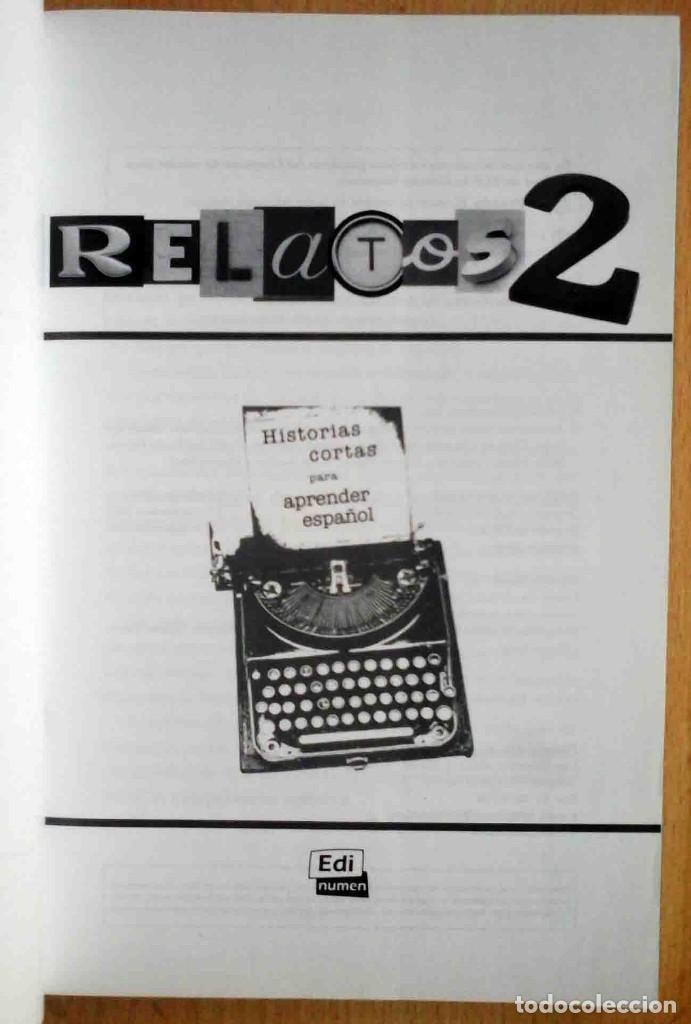 Libros: Libro + CD: Relatos 2 - Historias cortas para aprender espa&ntilde;ol - Foto 2