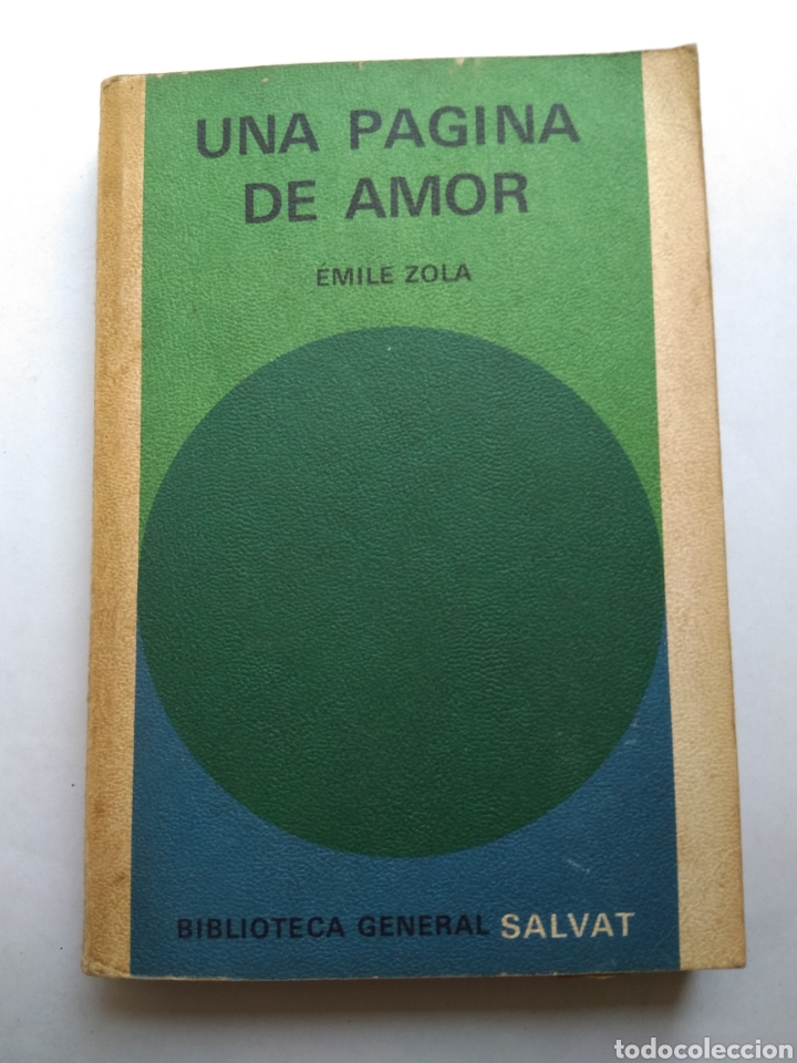 Libros: UNA P&Aacute;GINA DE AMOR/&Eacute;MILE ZOLA - Foto 1