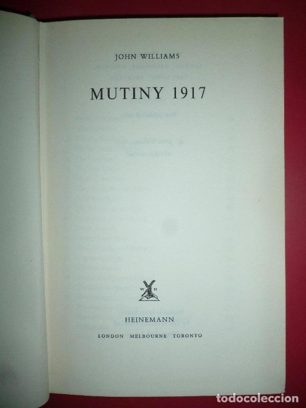Libros: Mutiny 1917. - Williams, John. - Foto 2
