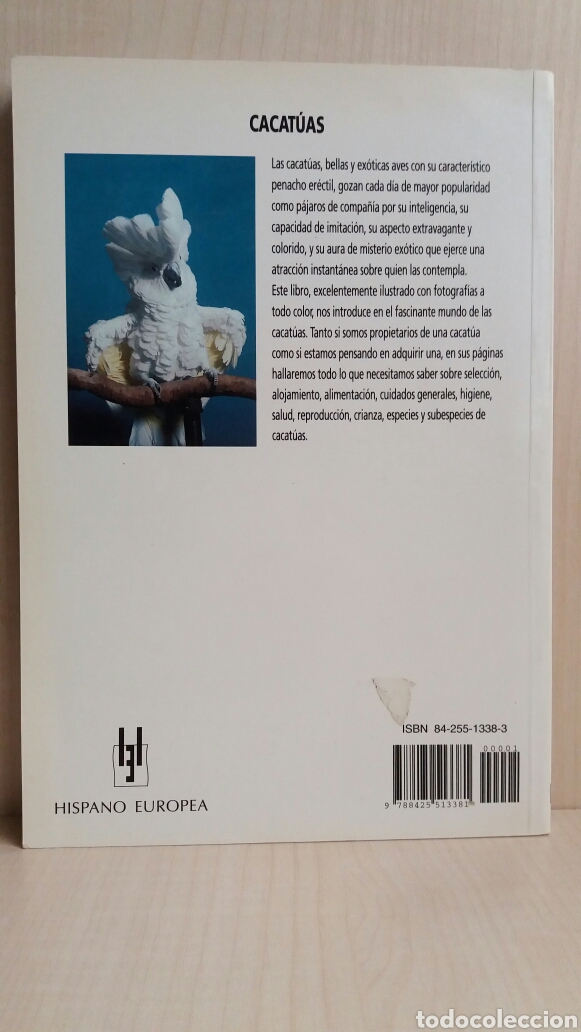 Libros: Cacatuas. John Coborn. Editorial Hispano Europea, 2003. - Foto 3