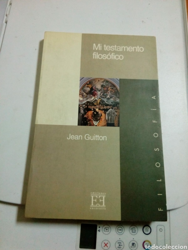 Libros: MI TESTAMENTO FILOS&Oacute;FICO. - Foto 1