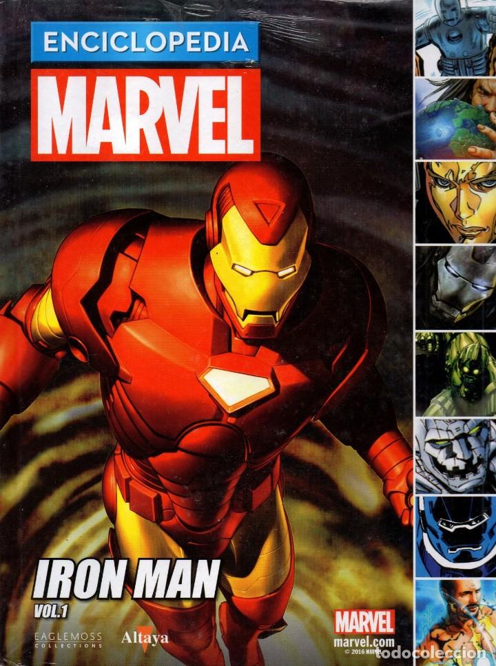 Livres: ENCICLOPEDIA MARVEL TOMO N. 3 - IRON MAN VOL. 1 (PRECINTADO)