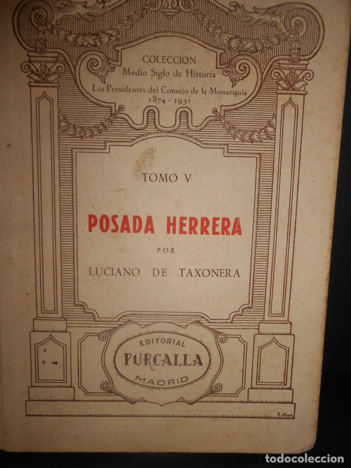 Libros: TAXONERA, Luciano de.- - Posada Herrera. - Foto 1