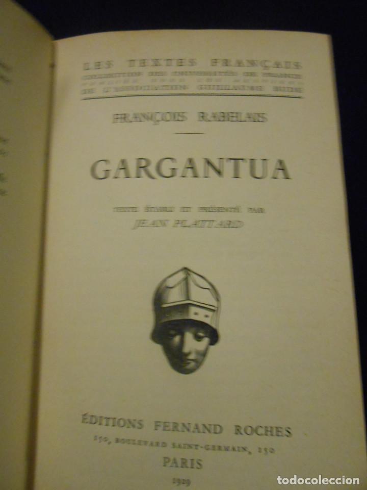 Libros: RABELAIS, Fran&ccedil;ois.- - Gargantua. - Foto 1