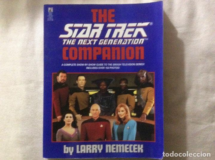 Libros: The star trek the next generation companion by larry nemecek repaso a la serie de tv