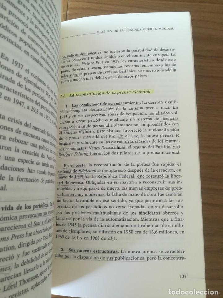 Libros: HISTORIA DE LA PRENSA PIERRE ALBERT - EDICIONES RIALP 1990 - - Foto 2