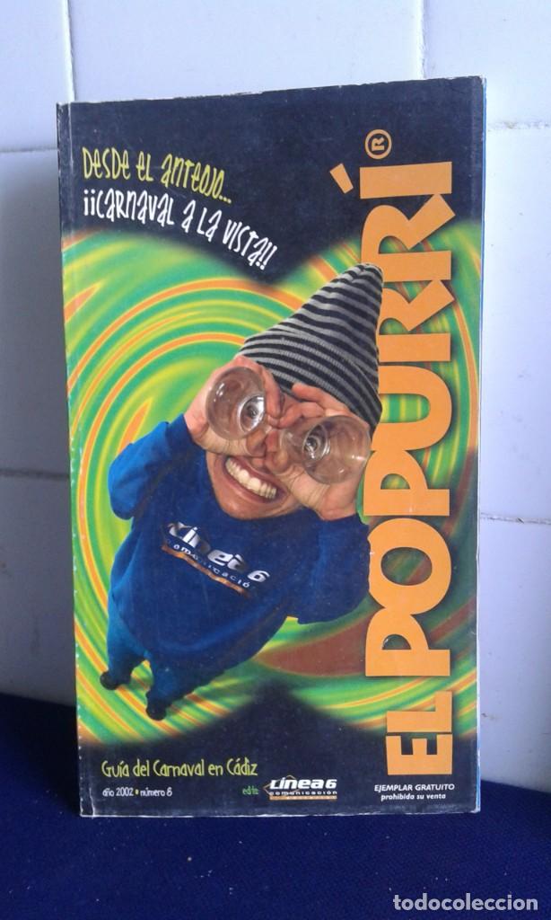 Libros: GU&Iacute;A DEL CARNAVAL DE C&Aacute;DIZ, EL POPURR&Iacute; N&ordm; 8 A&Ntilde;O 2002
